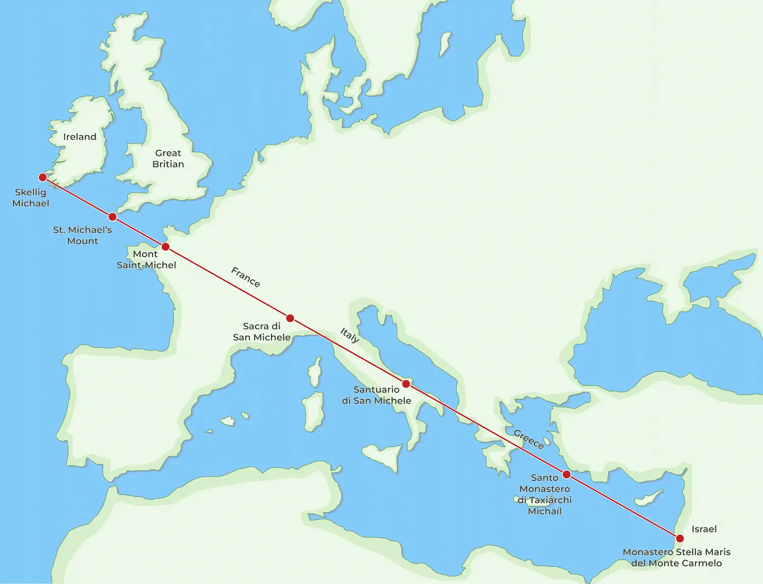 Skellig Michael St Michael Line Europe